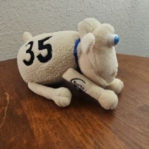 Serta Sheep #35 Plush 8" Curto Toy Stuffed Animal Toy Mattress Blue Eyes Lamb